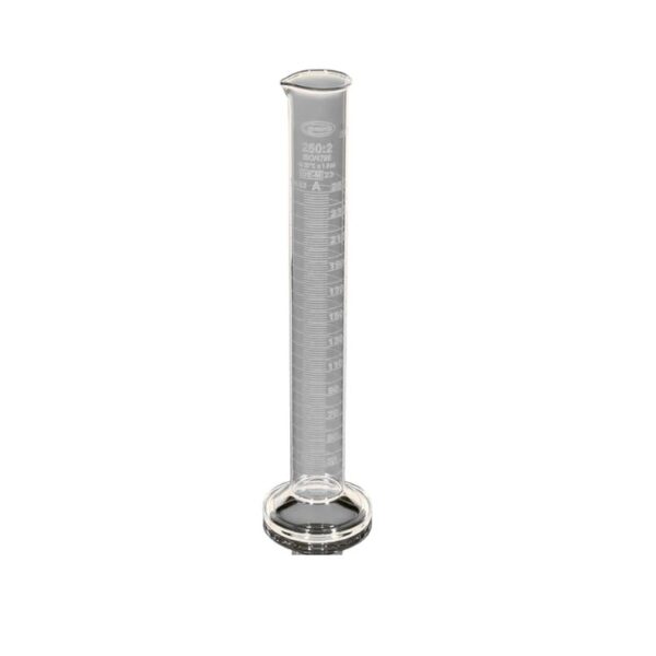 Measuring Cylinders, Spouted, A Grade, Round Base