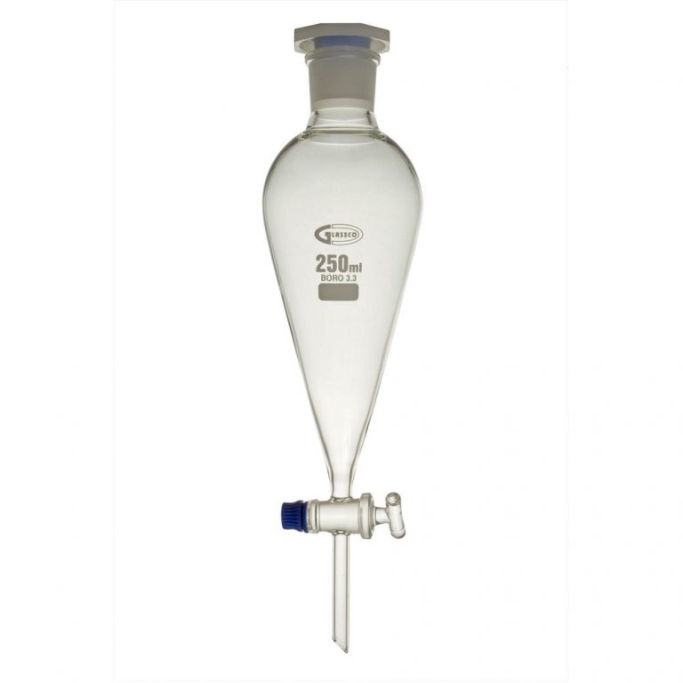 Separating Funnel with Glass Key Stopcock