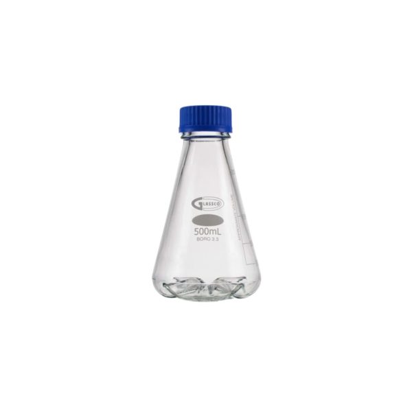 Baffled Culture flask with Membrane Screwcap