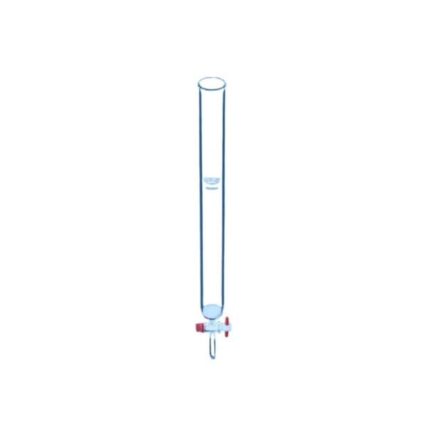 Chromatography Column with P0 Sintered Disc and PTFE Key Stopcock